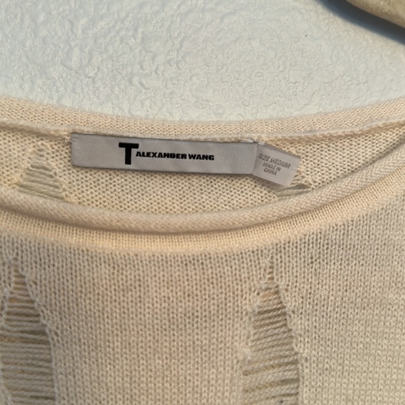 T by Alexander Wang Knit Striped Sweater - Picture 2 of 5